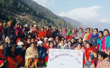 संगठन निर्माण अभियानमा गाउँगाउँमा महिला संघ