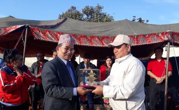 जावलाखेल भलिबल क्लबलाई मेयर कप भलिबल प्रतियोगिता गर्न मेयर महर्जनको आग्रह